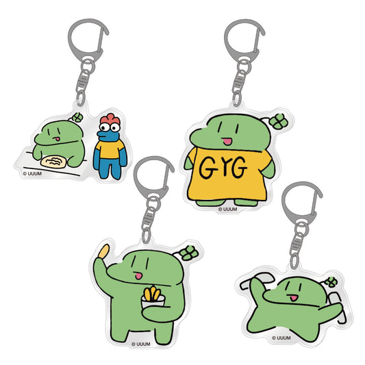 トレーディングアクリルキーホルダー
